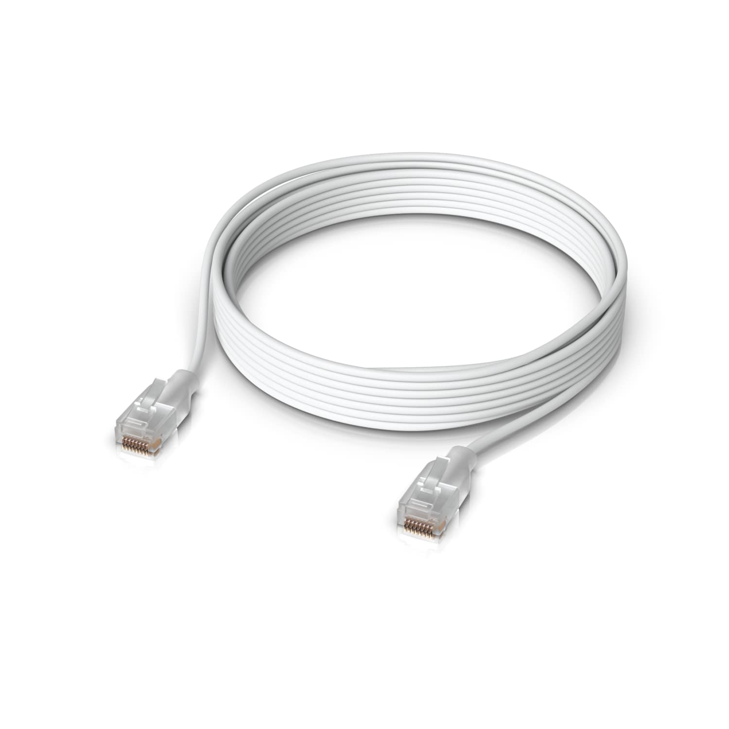 Ubiquiti UniFi Etherlighting Patch Cable, Length 8M, White, Nano-thin patch cable with 10 GbE support, designed to showcase Etherlighting effects. Ubiquiti UniFi Etherlighting Patch Cable, Length 8M, White, Nano-thin patch cable with 10 GbE support, designed to showcase Etherlighting effects.